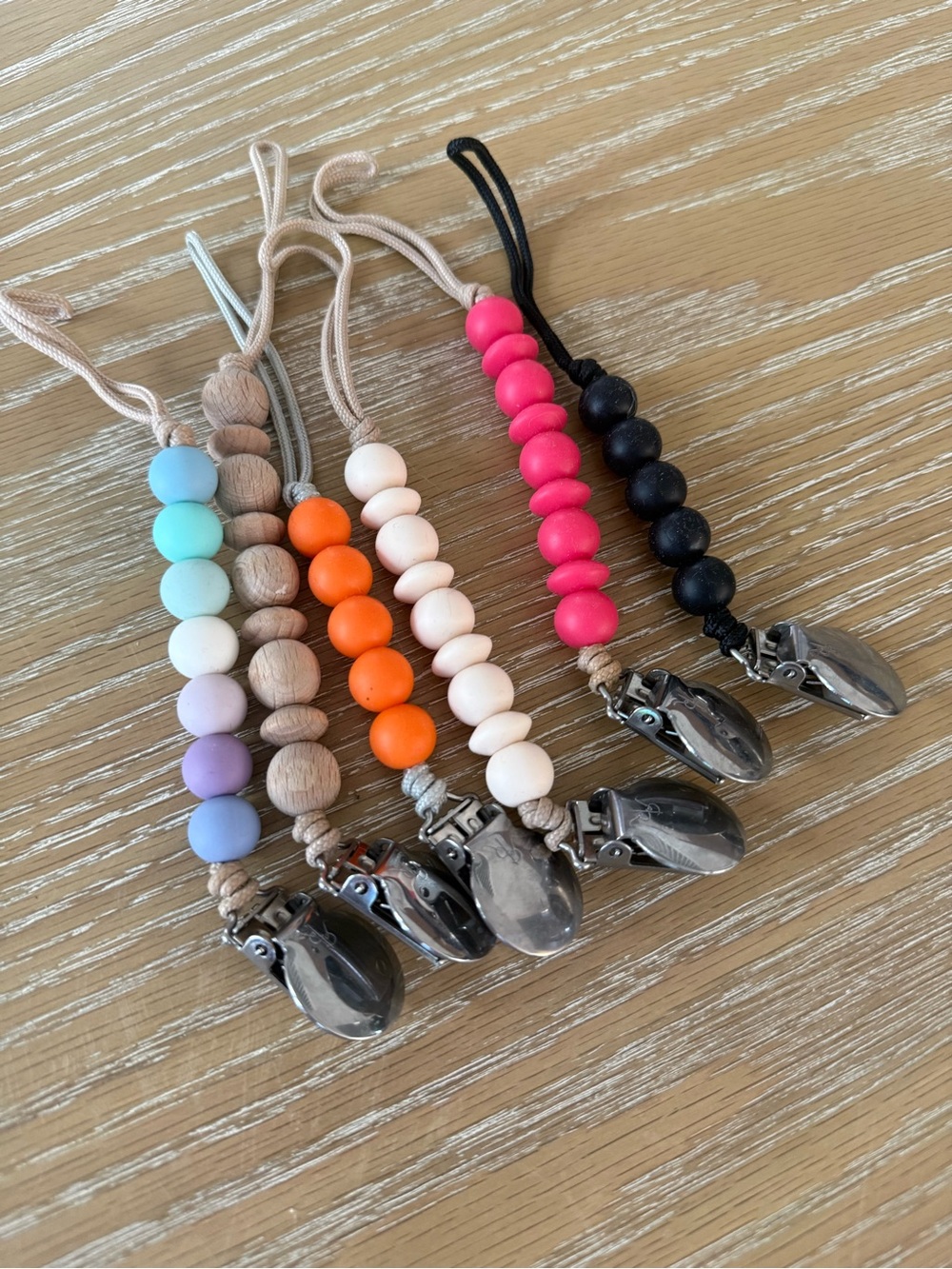 Ryan & Rose cutie (pacifier) clips